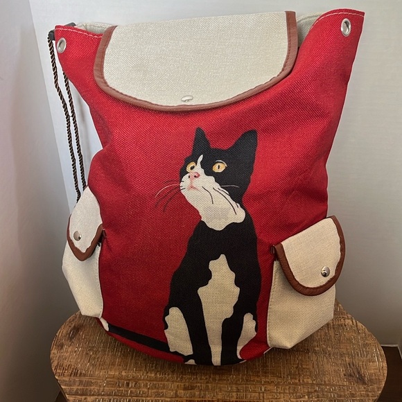 Handbags - New backpack with cat